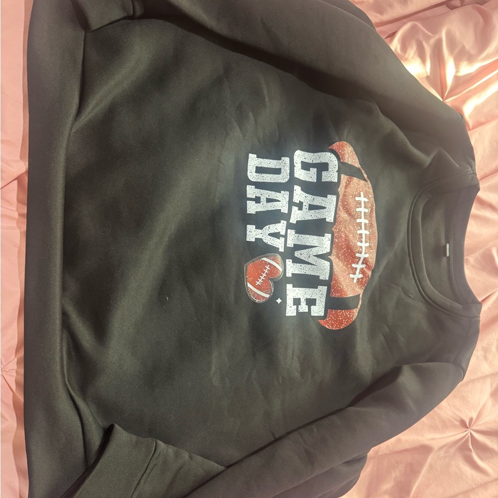 Game Day Black Sweatshirt